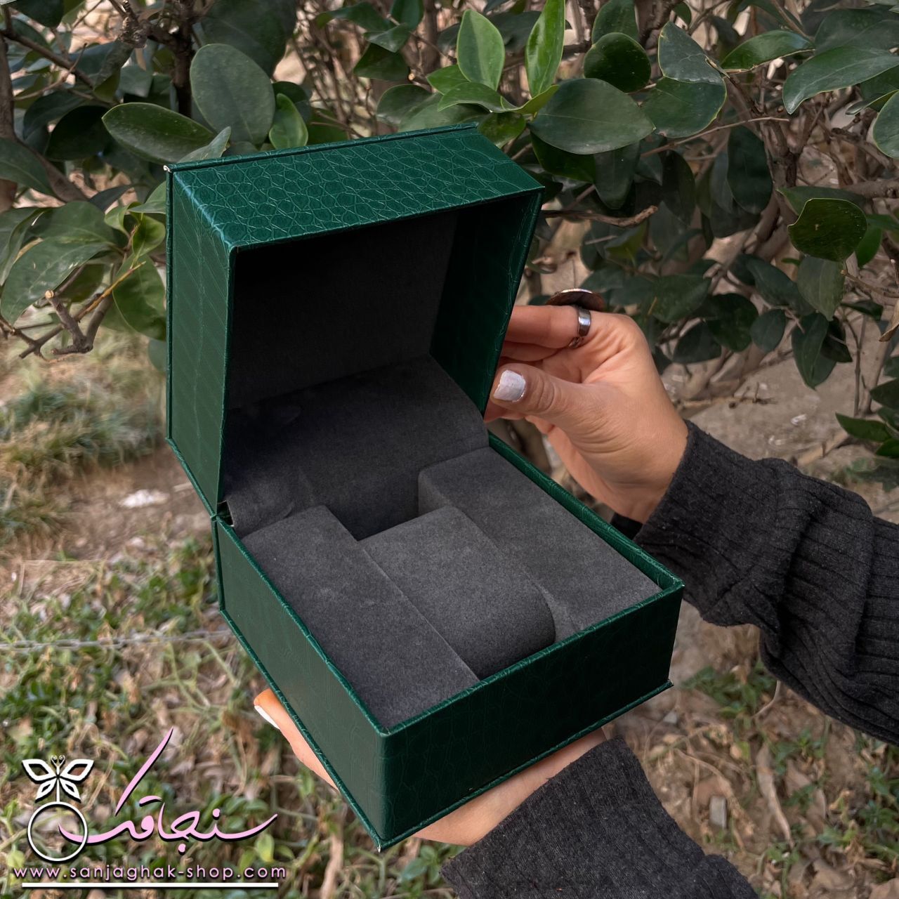 جعبه لاکچری رولکس سبز