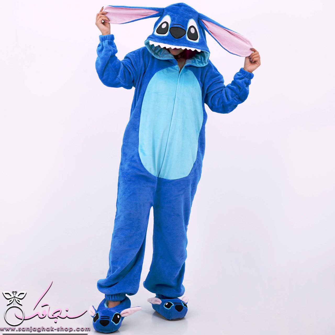 سرهمی استيچ آبی