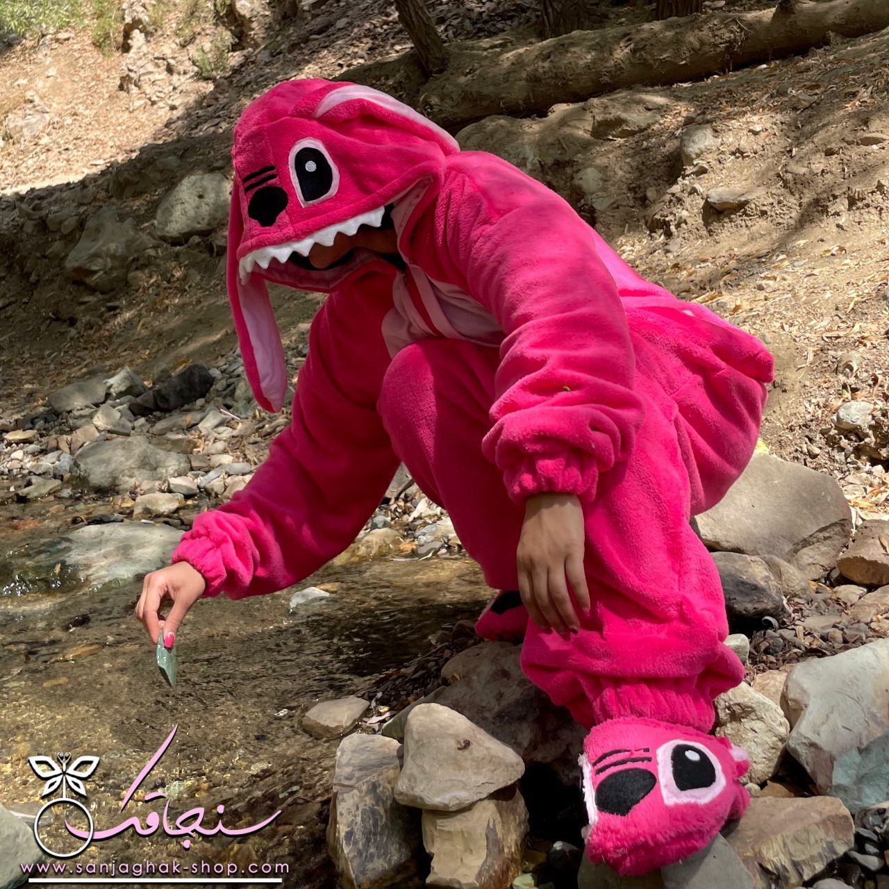سرهمی استیچ صورتی(آنجل)