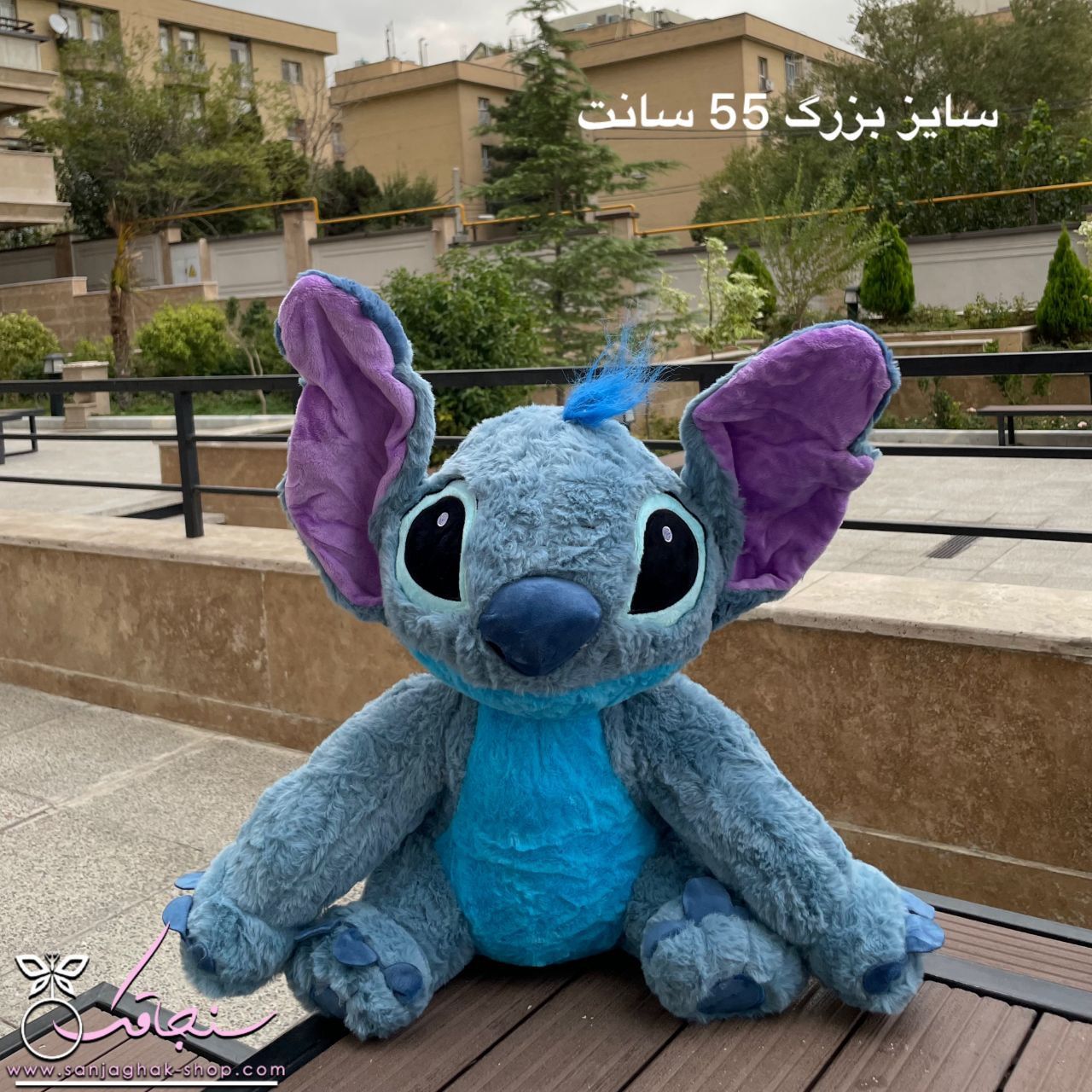 عروسک استيچ اورجينال آبی