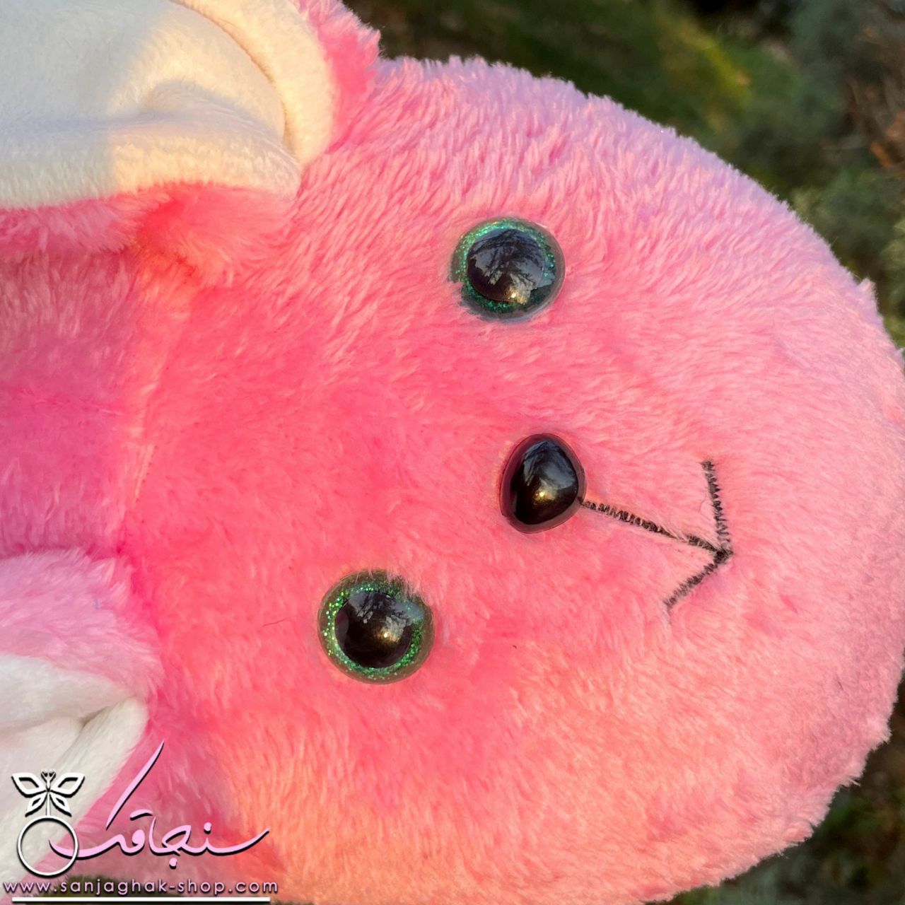 سرهمی و پاپوش خرگوش صورتی