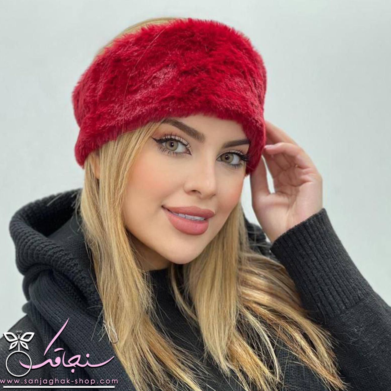 هدبند طرح روسی/قرمز