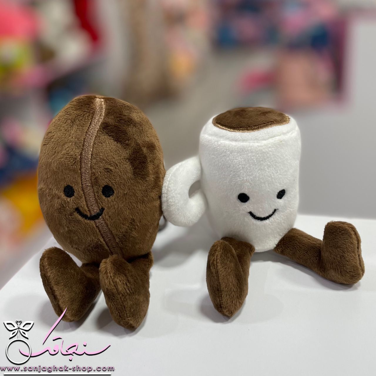 عروسک دونه قهوه و ليوان قهوه عروسک دونه قهوه و ليوان قهوه
