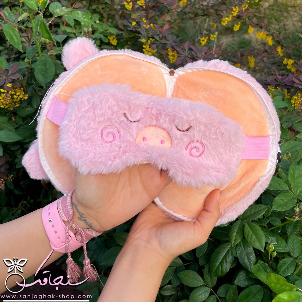 چشمبند طبی خوک نرمالو🐷