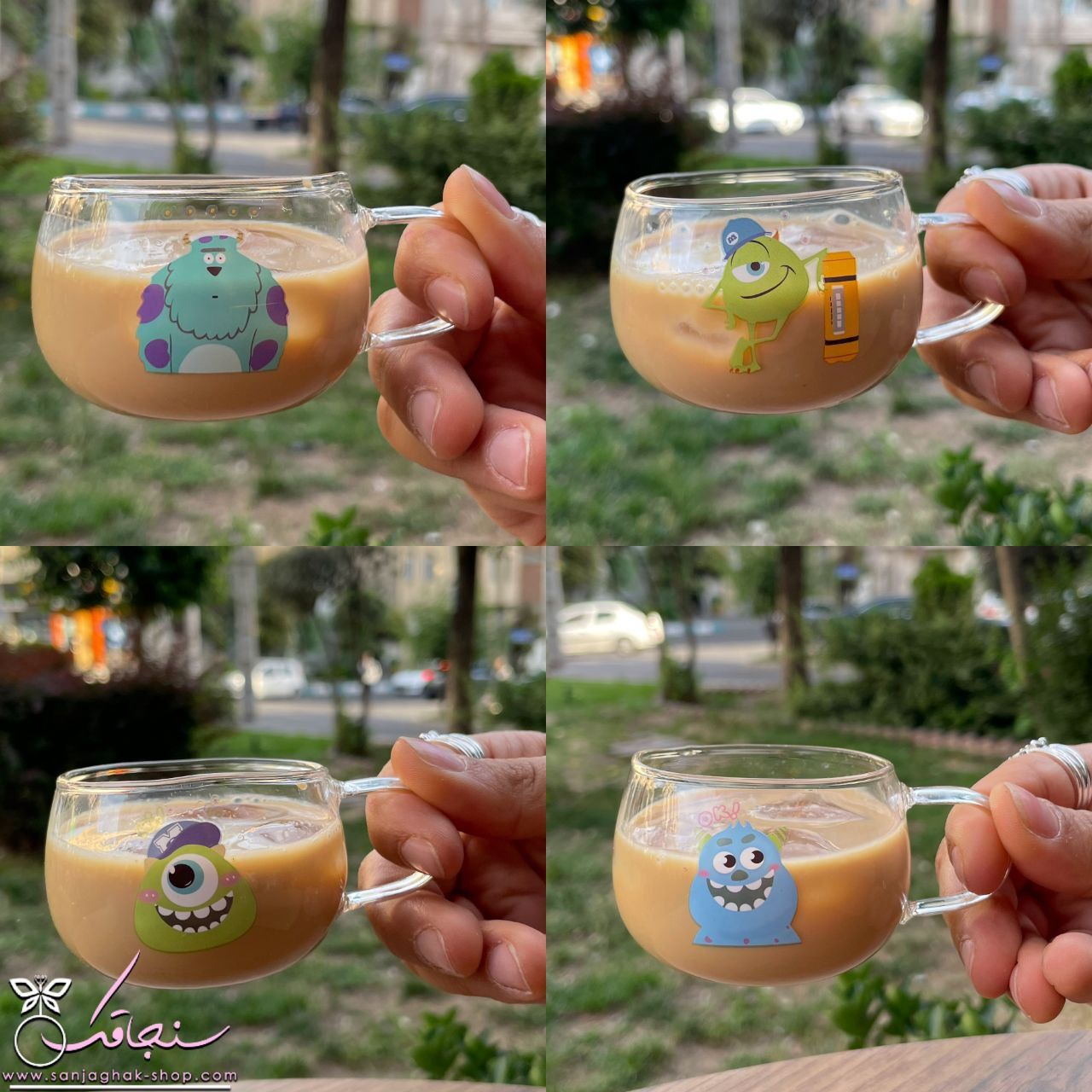 پکیج تخفیفی۴عددی شاتخوری ساليوان و مايک