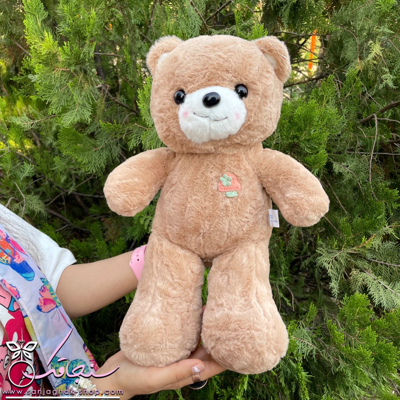 عروسک خرس نسکافه ای
