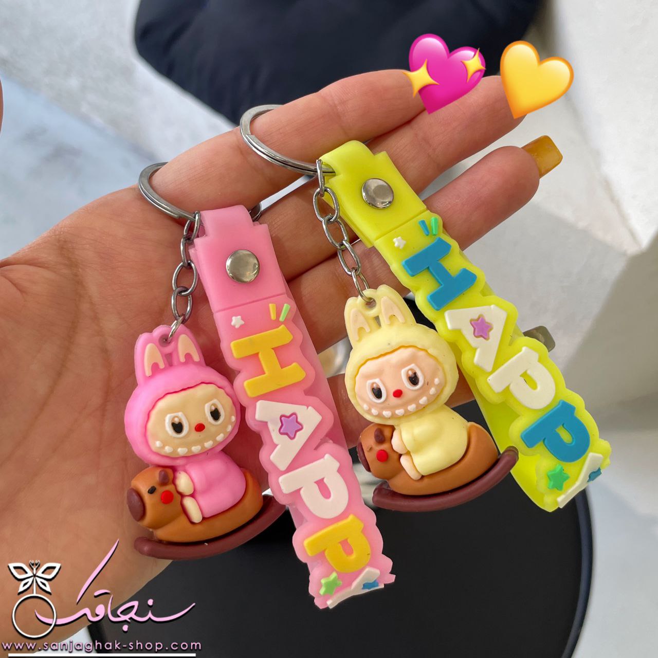 جاكليدی لبوبو(labubu) وارداتی(شماره دو)