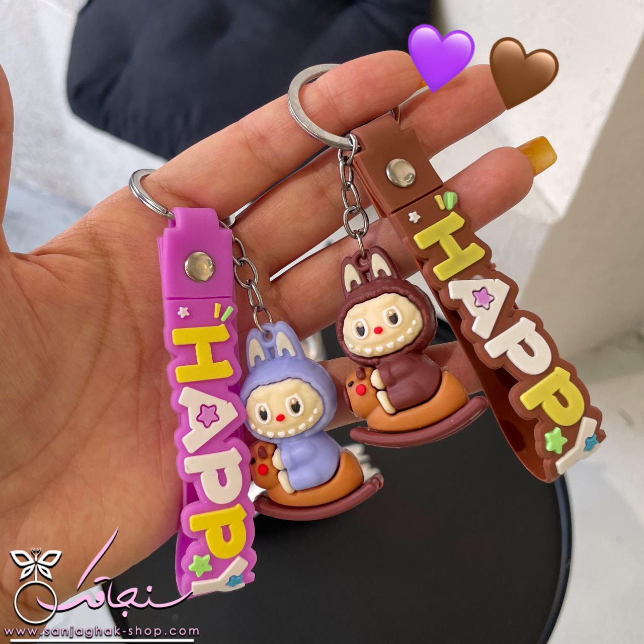 جاكليدی لبوبو(labubu) وارداتی(شماره سه)