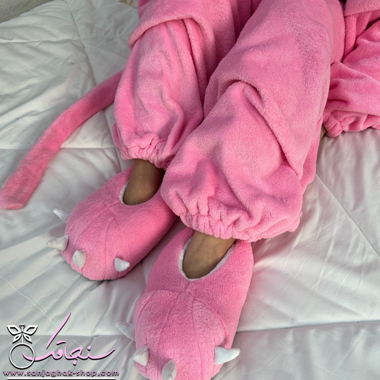 پاپوش پنجول صورتی(پلنگ صورتی)