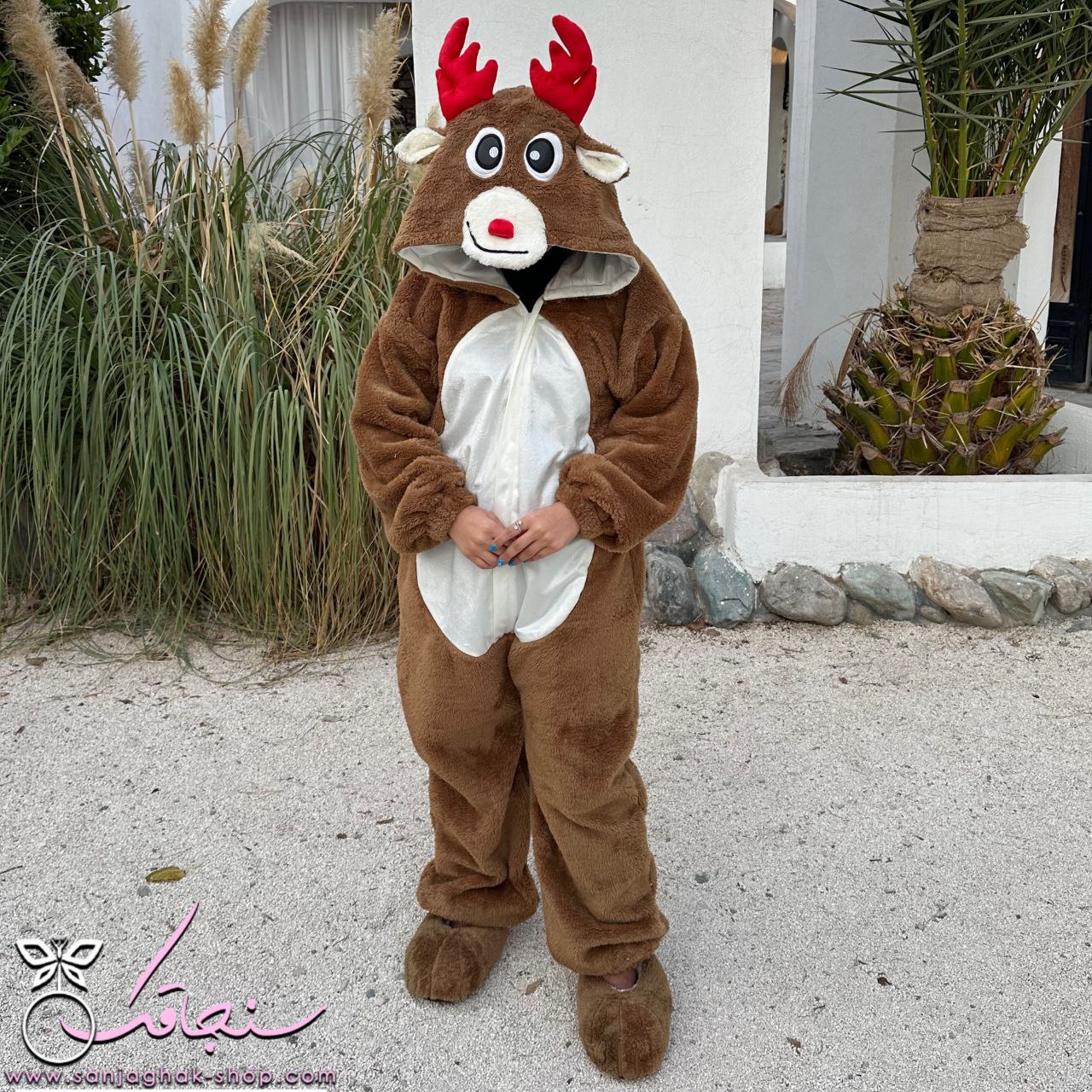 پتو سرهمی گوزن