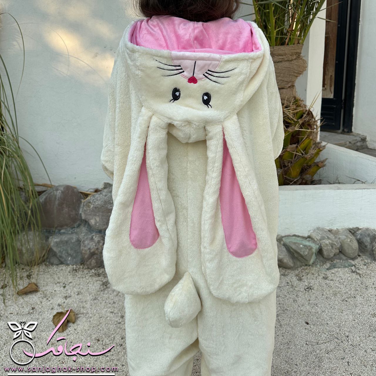 سرهمی خرگوش گوش دراز سفيد