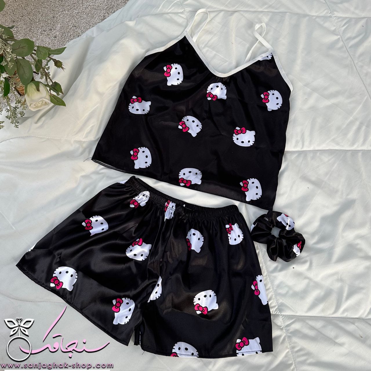 تاپ شلوارک هلو كيتی