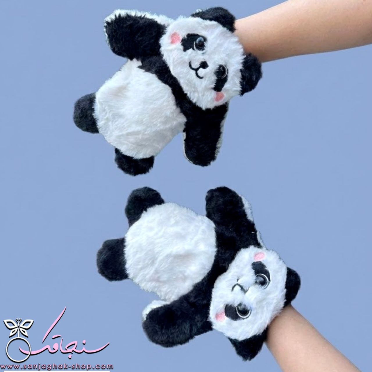 دستكش خزدار نرمالو  پاندا🐼