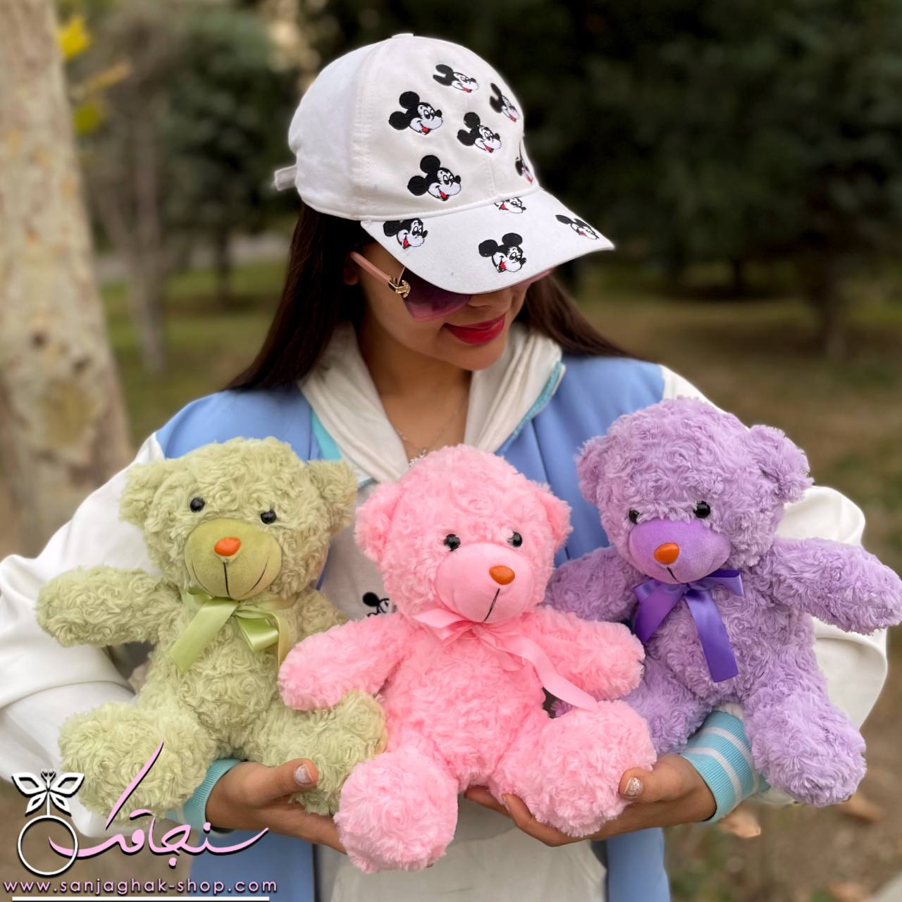 عروسک تِدی رنگی