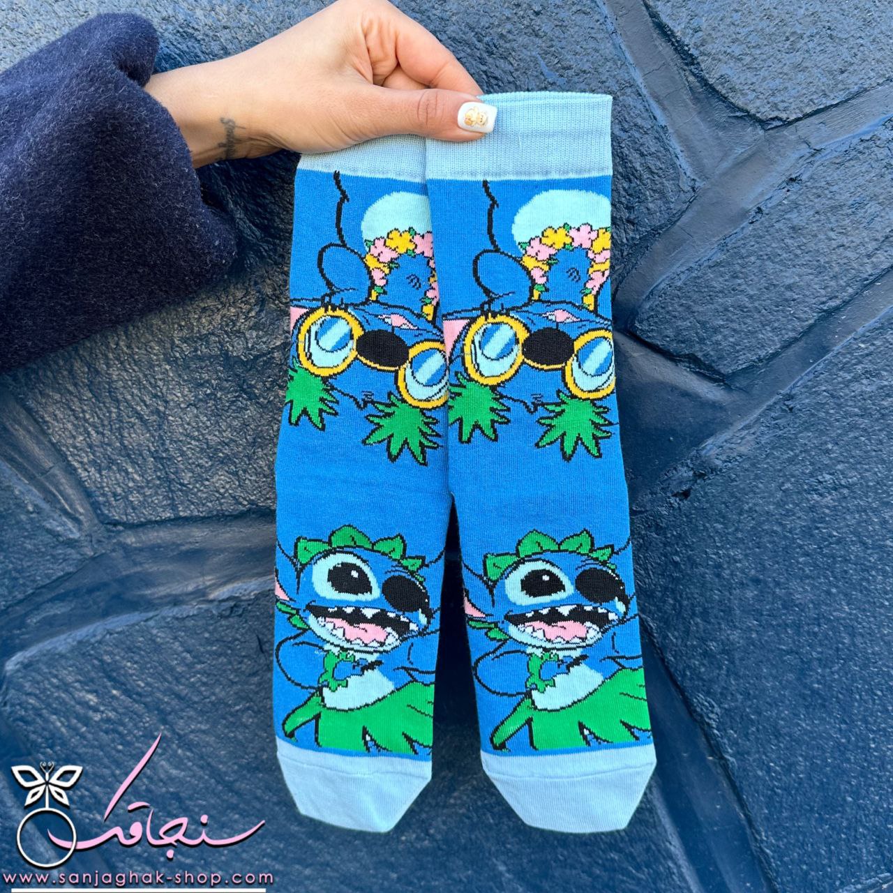 جوراب ساق بلند استيچ شماره (هشت)