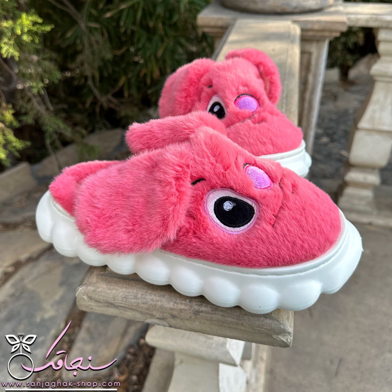 اسليپر كفشی آنجل(استيچ صورتی)